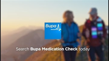 Medication Check powered by Bupa My Genomic Health