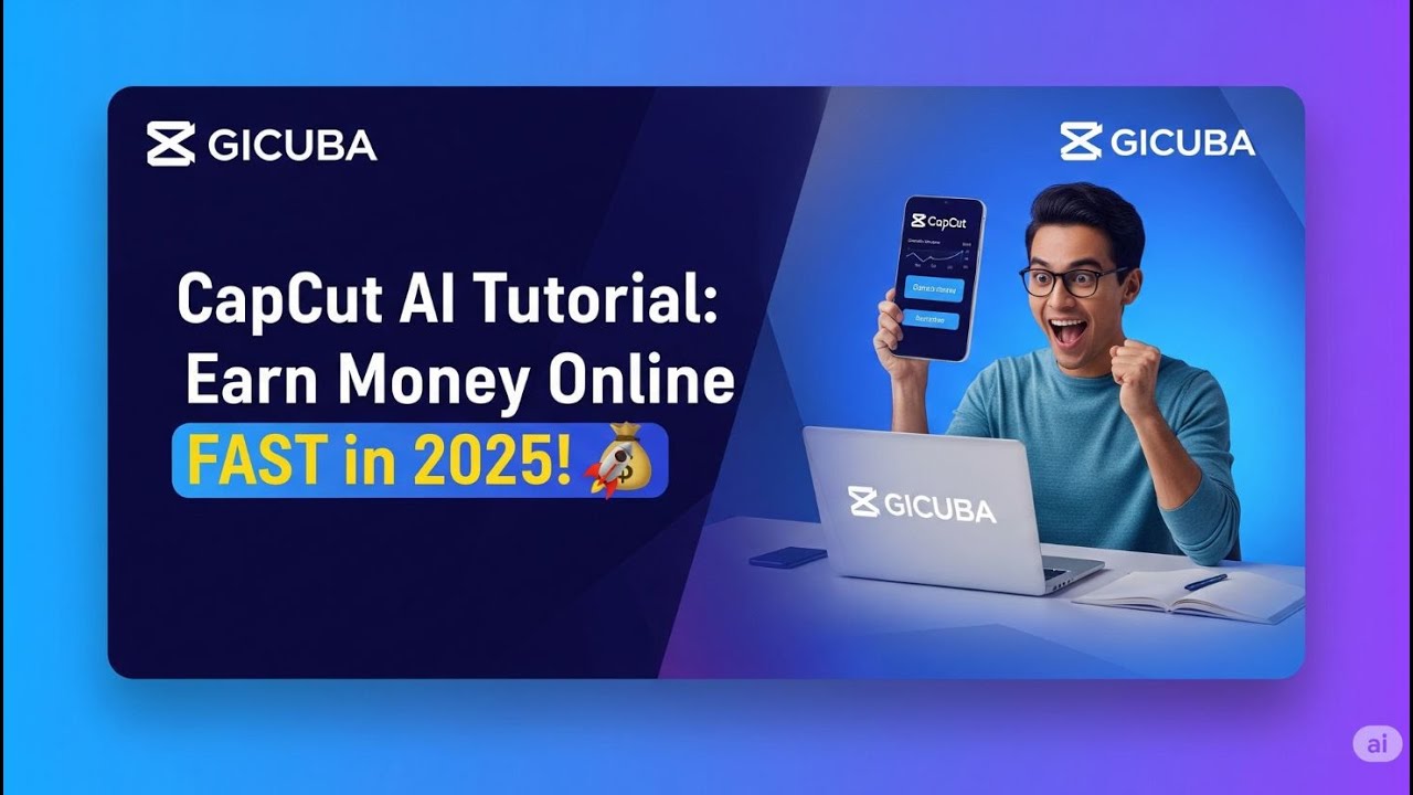 CapCut AI Tutorial: Earn Money Online Fast in 2025