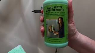 How to Use Bio-Clean Hard Water Stain Remover