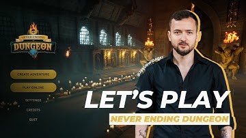 Generate adventure and map in less than 1 minute! | Never Ending Dungeon