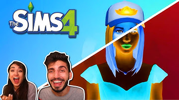 Can We Make a Sim with the Colors Inverted in Sims 4?