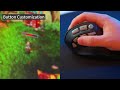 SOLAKAKA E9 Pro MMO Vertical Mouse PAW3395 Sensor 1000mAh