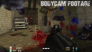 Doom real-like bodycam footage [Atom Rain X Protocol - Immortal Warfare: Map03] 4K/60