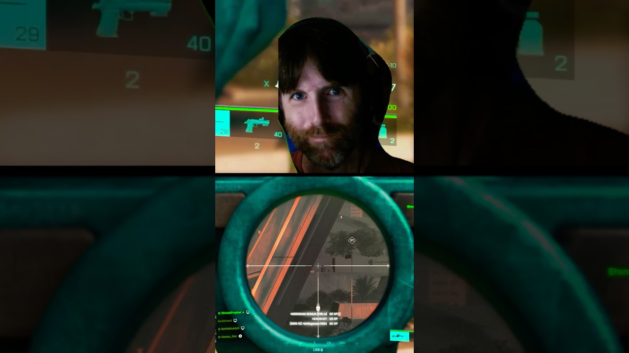 Battlefield Sniper harasses and deletes players 