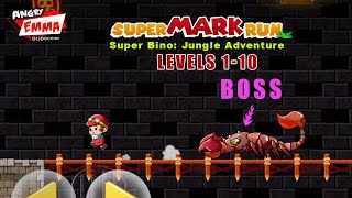 Super Bino: Jungle Adventure (Super Mark) - Levels 1-10 + BOSS screenshot 4