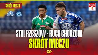 HIGHLIGHTS: STAL RZESZÓW - RUCH CHORZÓW | BETCLIC 1 LIGA, MATCHDAY 5. ONE GOAL DECIDED IT!