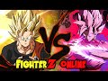 Goku gets his butt kicked in fighterz  first time online