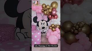 Minnie party decor / Minnie backdrop