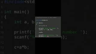 #25 | C Language Tutorial Video | Basic Coding Exercise26 #shorts #programming