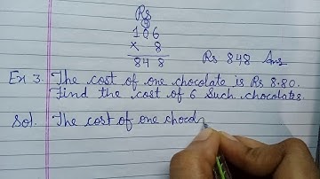 Class 3rd maths unit 8(part 7) Indian currency