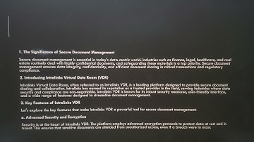 Unlocking Intralinks Virtual Data Room: Secure Document Management in the Cloud ☁️🔒