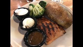 What I Ate On Weight Watchers Freestyle | Fri-yay Night Out | Applebee’s 6 SP Salmon & Baked Potato