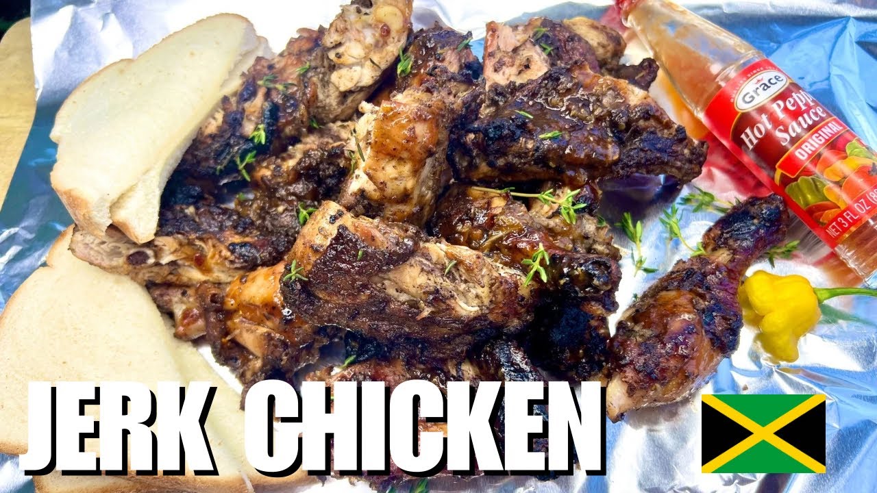 How To Make Authentic Jamaican Jerk Chicken - YouTube