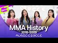 BTS&EXO부터 빅뱅&소녀시대까지 50곡 모아듣기 | MMA History 2018-2009 | K-pop Mashup | MUSIC CIRCLE | 뮤직써클 | Weeekly