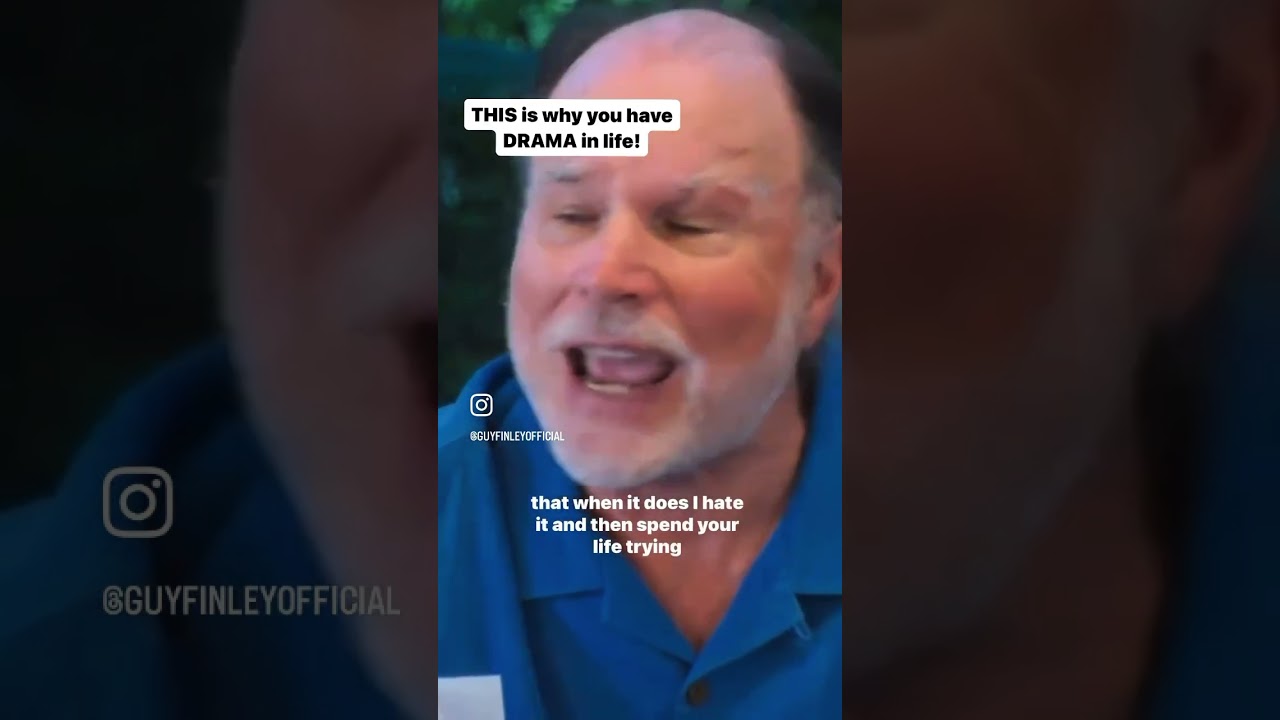 THIS is why you have DRAMA in life! 