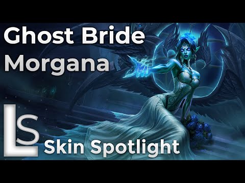 Ghost Bride Morgana - Skin Spotlight - Fables Collection - League of Legends - Patch 10.22.1