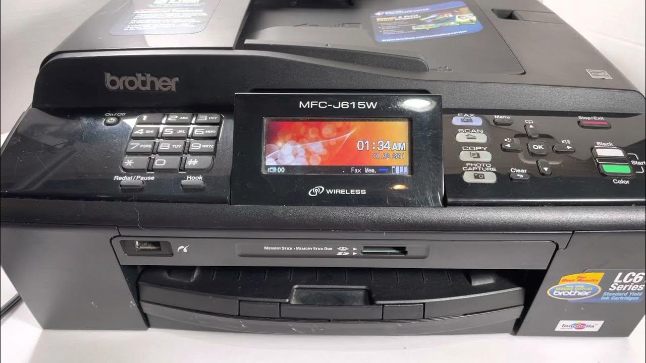 Brother MFCJ615W Printer — For Sale on eBay YouTube