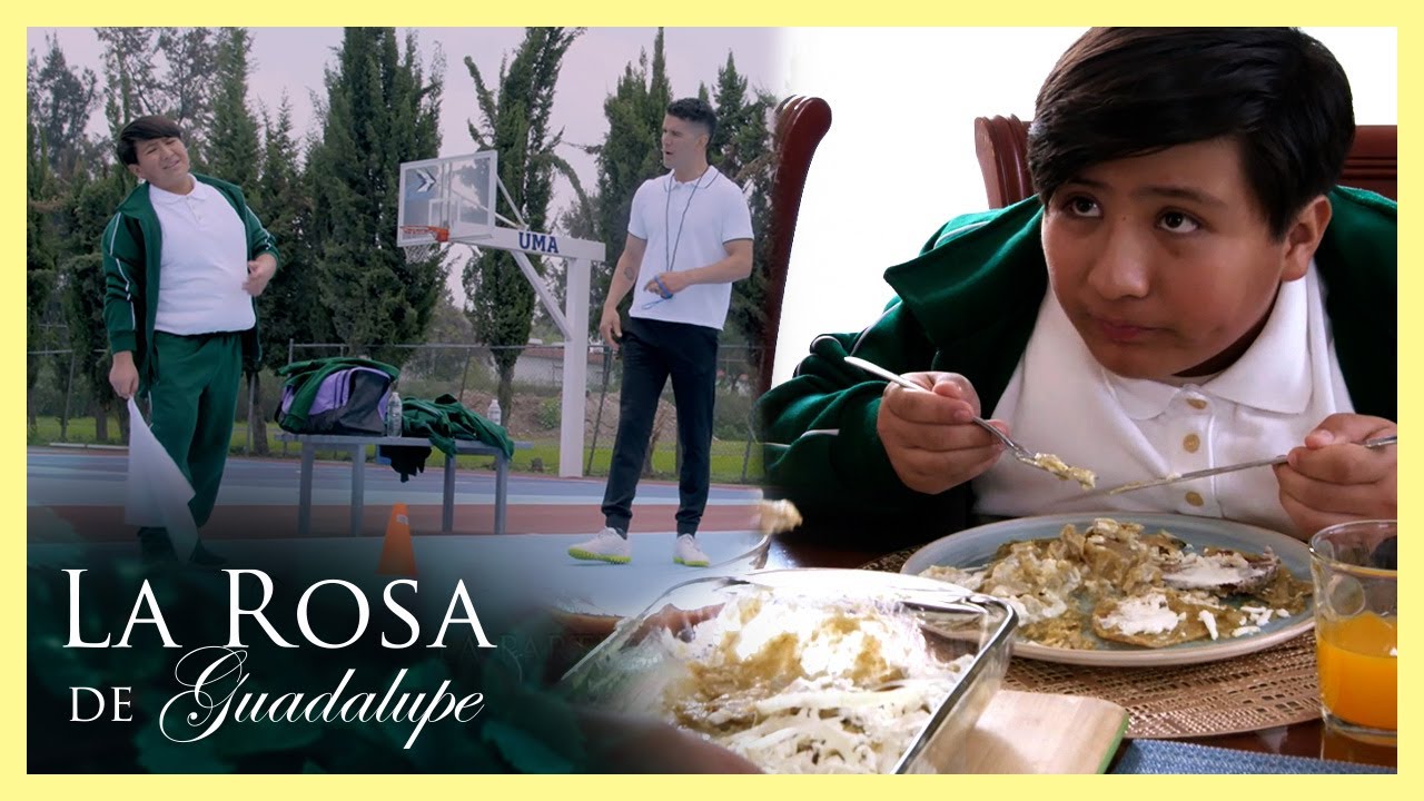 Gonzalo come en exceso y odia las clases de educación física | La Rosa de Guadalupe 1/4 | Mi enemiga