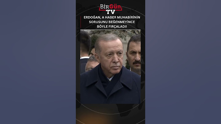 Erdoğan'dan A Haber muhabirine 'fırça': 'Rüya, kendine gel...'