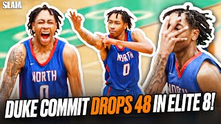 Duke Commit Isaiah Evans EXPLODES for 48 PTS 🚨😈 Scores 21 STRAIGHT To Upset #1 Team In State 😳