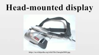 Head-mounted display