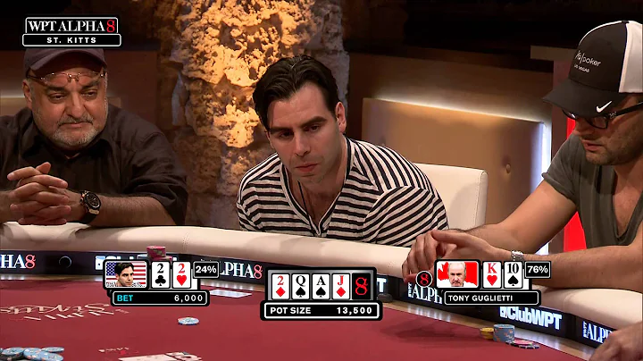 Season 2 WPT Alpha8 St. Kitts: Guglietti Gets There
