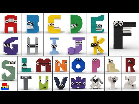 Every LEGO Alphabet Lore Build: The ULTIMATE Compilation! 