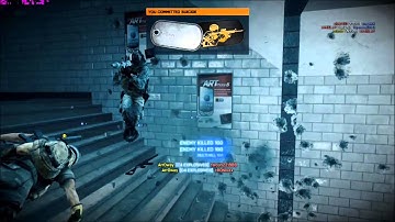 BF3 Rambo Unlock in 1 Hour - Easy Multi Kills