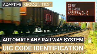 ANPR / LPR technology - CARMEN UIC Software for railway code recognition - Adaptive Recognition