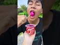super spicy merino ice cream joke for little sister lollipop surprise in a cup?🍭#shortsviral