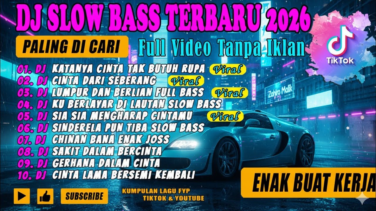 DJ VIRAL TIKTOK TERBARU 2025 KATANYA CINTA TAK BUTUH RUPA | CINTA DARI SEBERANG | TANPA IKLAN
