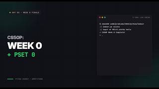 DAY 02: Finishing CS50P Week 0 + Problem Set 0 (Live Coding)
