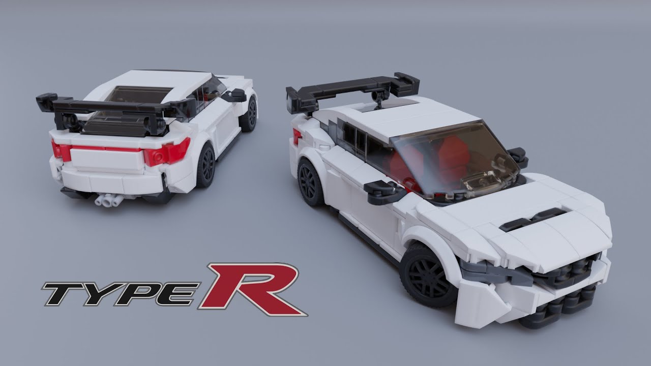 Lego 2023 Honda Civic Type R Car Moc - Youtube