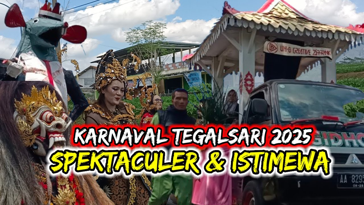 HEBOH‼️ KARNAVAL DESA TEGALSARI 2025 BRUNO PURWOREJO | RAME POLL & ISTIMEWA