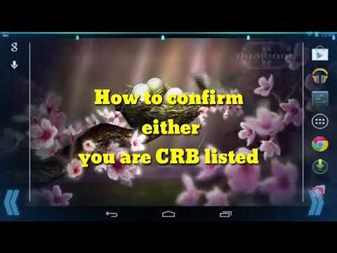 SIMPLE WAY TO CONFIRM WHETHER YOU ARE LISTED ON CRB. KENYA