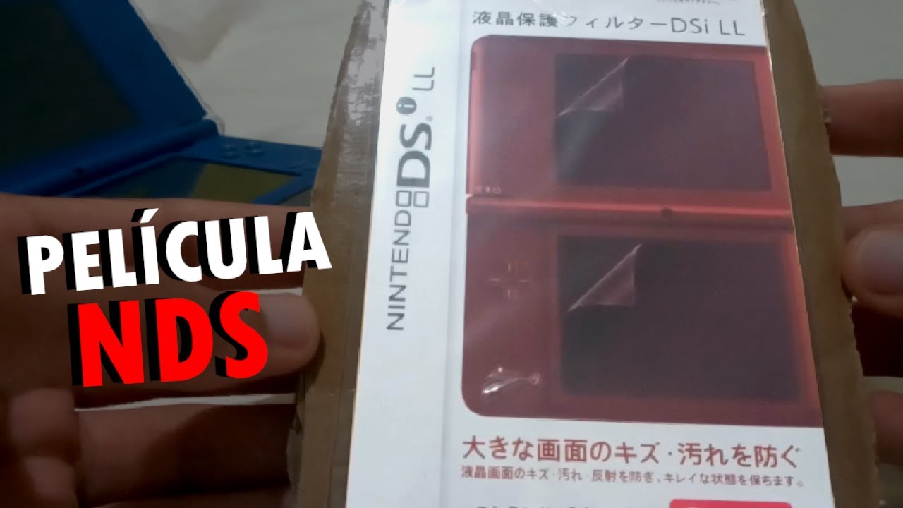 Película Nintendo DSI XL - Unboxing e aplicação! (PT-BR) - YouTube