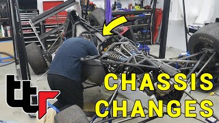 Cutting and welding the chassis to fit the new harness - finally! by TT Racing 10,772 views 3 months ago 12 minutes, 56 seconds