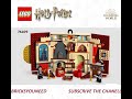 LEGO Set 76409  Harry Potter Gryffindor House Banner building instrucions