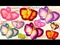 Aprende Como tejer a Crochet fácil  Mariposas en 3D con alas de Colores- How to Crochet butterfly