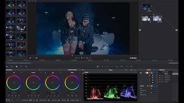 Basic Music Video Color Grading tip in Davinci Resolve