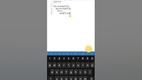 Python program to print star pattern like left pyramid #python #shorts #bulletoptech