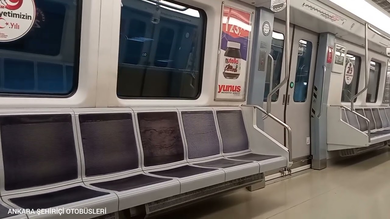 Ankara Metrosu (M4) Keçiören Belediyesi - DUTLUK arası seyahat