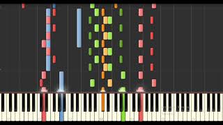 Yann Tiersen - La Parade (Synthesia Tutorial)