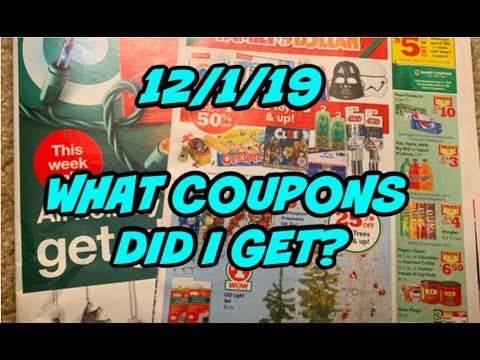 12/1/19 WHAT COUPONS DID I GET | TARGET AD PREVIEW 🎯