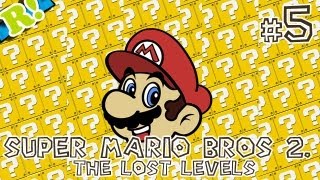 Super Mario Bros.2: The lost levels / #5 / Para con los bugs juego y la conchapú! D: