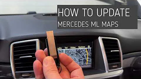 How to properly update Mercedes COMAND HDD navigation maps at home | DIY instructions