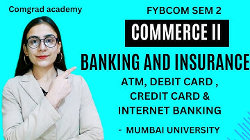 Banking and Insurance | FYBCOM SEM2 commerce mumbai university|#bcom #mumbaiuniversity