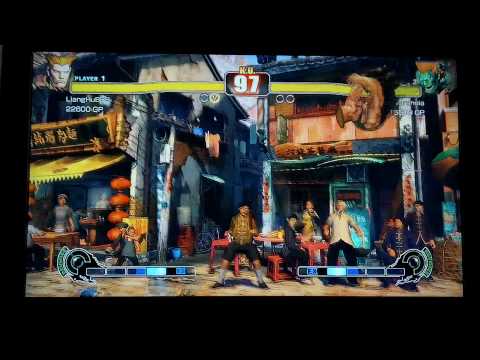 Street Fighter 4 LiangHuBBB VS Levaranoia