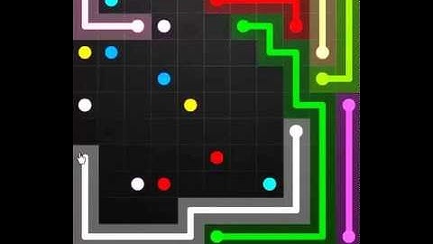 11 × 11 MANIA LEVEL 69 - FLOW GAME ON FACEBOOK Connect the dots