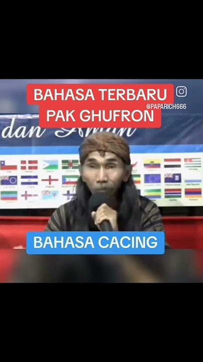 viral lagi niih BAHASA CACING mama GUFRON #bahasasuryani #mamaghufron #bahasa #bahasaarab